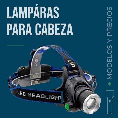 lampara de luz led para cabeza